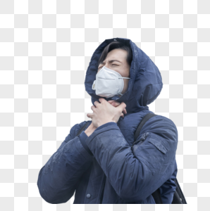 戴口罩的男人图片