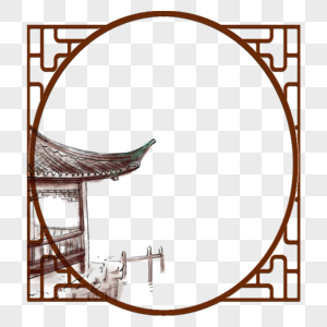古典边框中国风高清图片素材