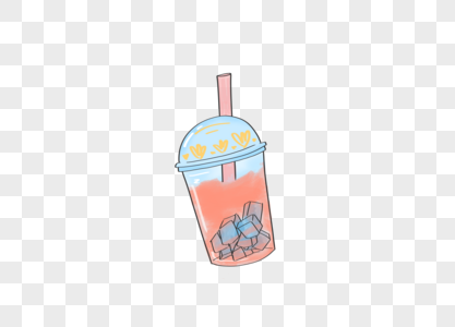 卡通可爱饮品冰淇淋图片