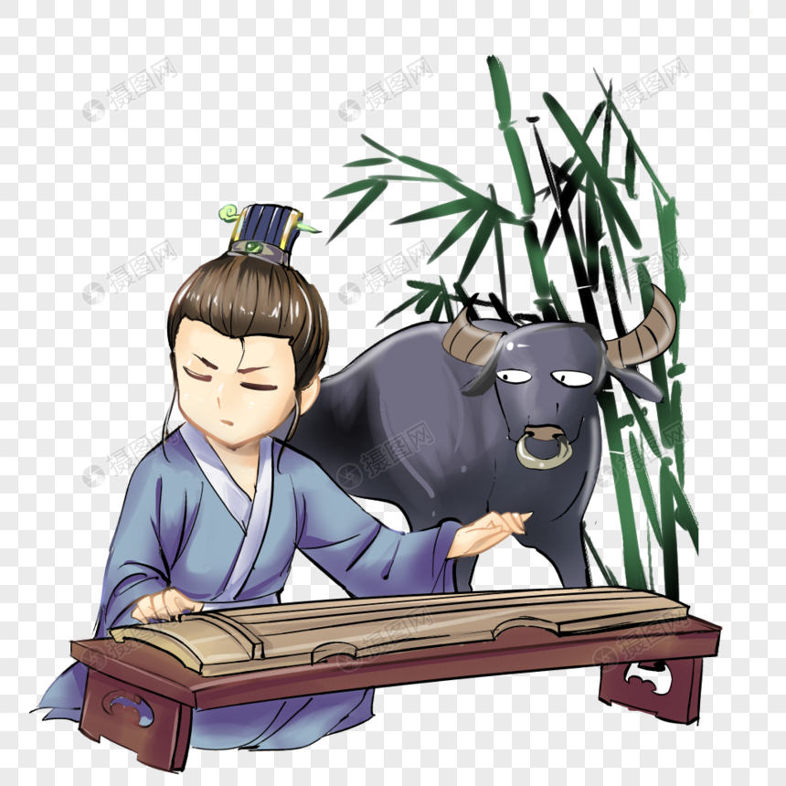 对牛弹琴