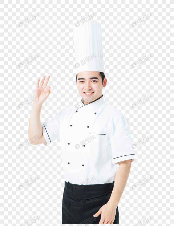 厨师OK手势图片