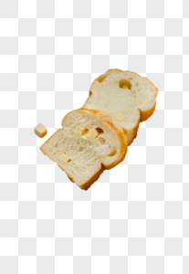 切块乳酪面包高清图片