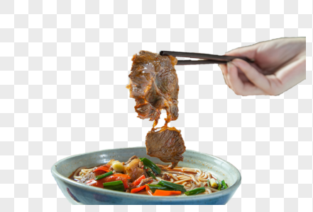 夹牛肉面图片