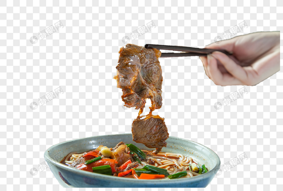 夹牛肉面图片