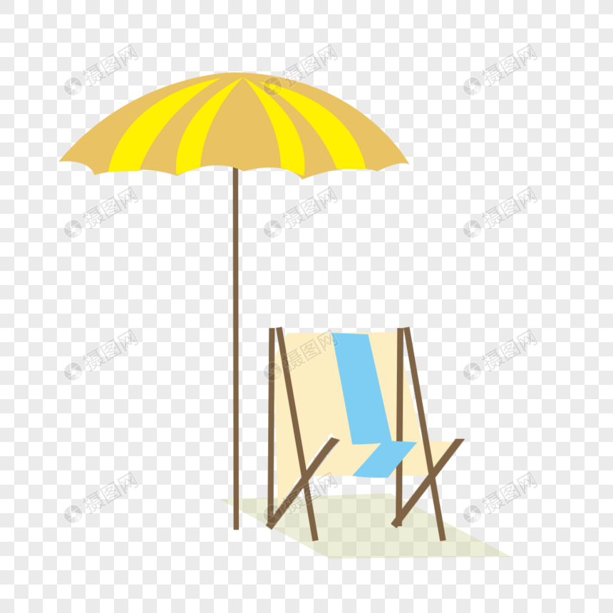 可爱卡通夏季座椅遮阳伞图片
