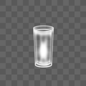 PSD实物透明免抠实物玻璃杯图片
