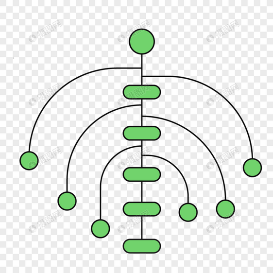 树状图元素图片