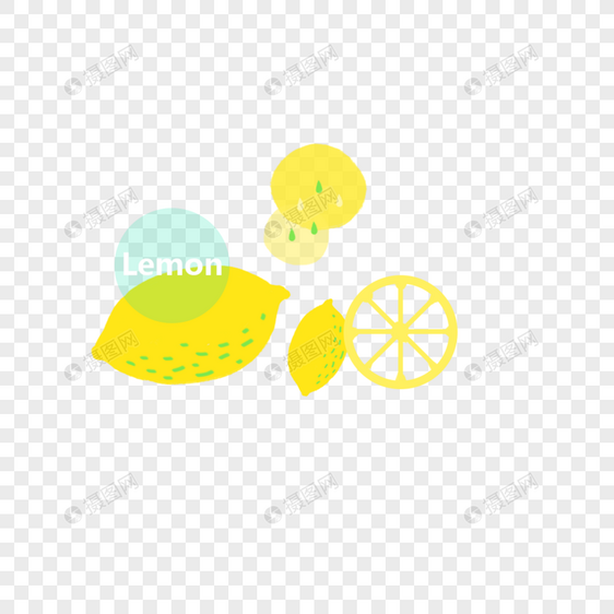 夏季清爽水果柠檬图片