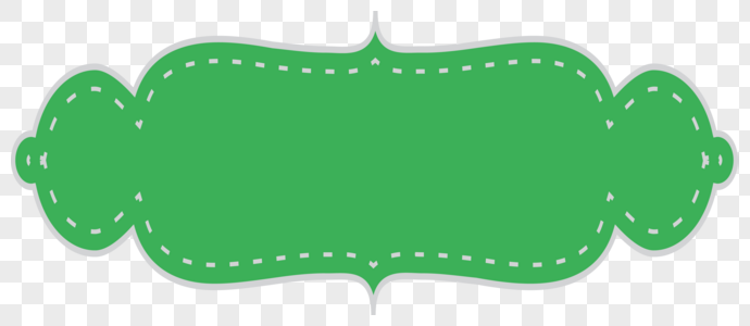 绿色实用边框高清图片