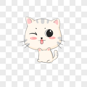 可爱猫咪分割线图片