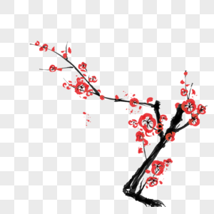 梅花免抠素材梅树高清图片素材