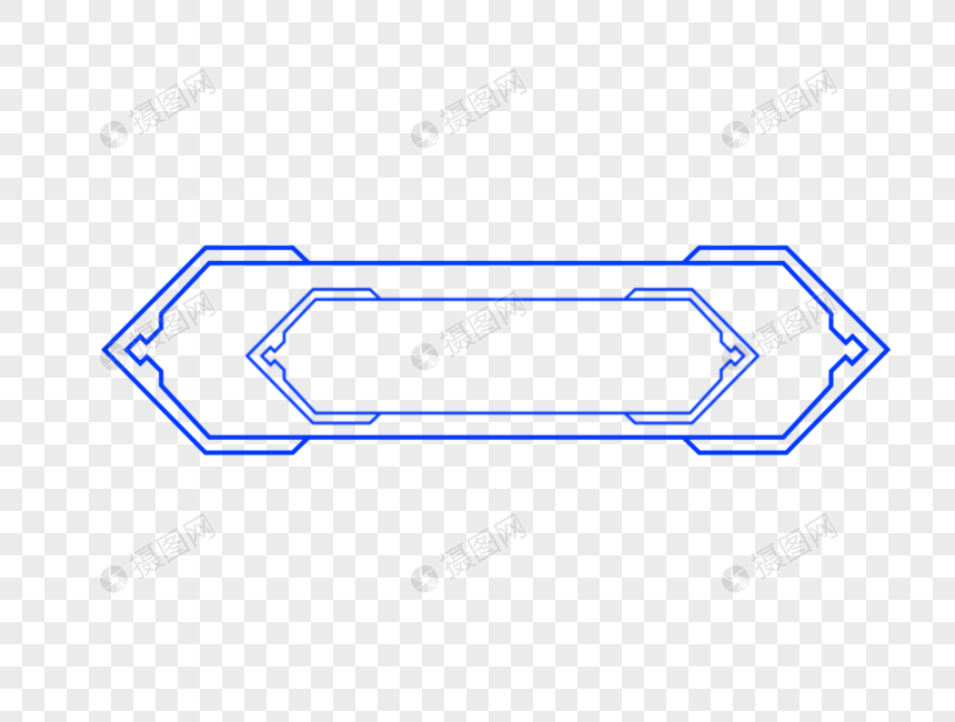 科技感边框图片