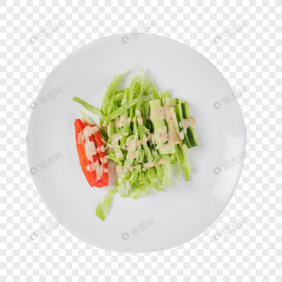 可口的蔬菜水果沙拉图片
