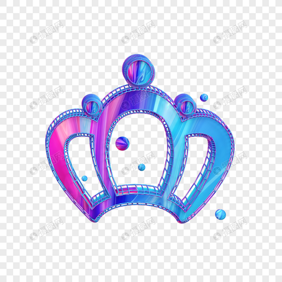 立体免抠皇冠插图图片