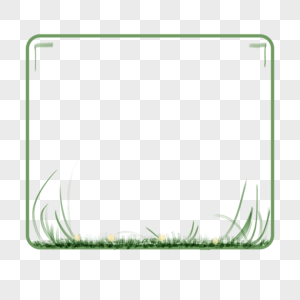 草地边框图片