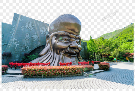 江苏溧阳南山竹海景区中国第一寿星寿比南山图片