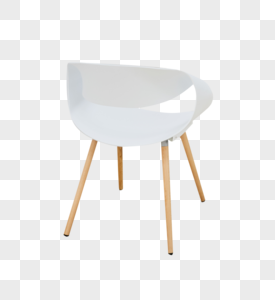白色椅子免抠高清图片素材
