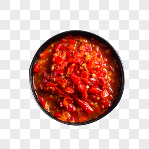 红色辣椒酱图片