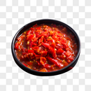 红色辣椒酱图片