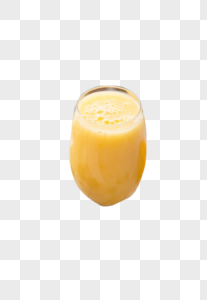 橙汁玻璃杯果饮图片