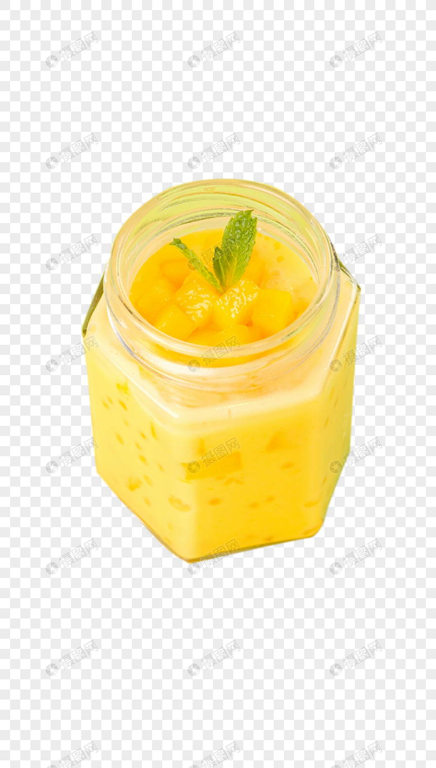 玻璃罐水果罐头美味图片