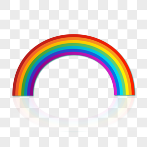 彩虹矢量图片