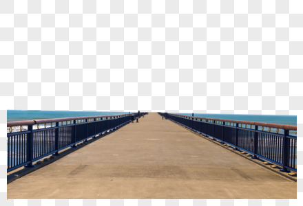 海边大桥图片