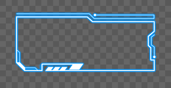 科技感时尚矩形边框底纹高清图片