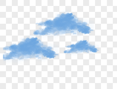 蓝天白云云朵云体系高清图片
