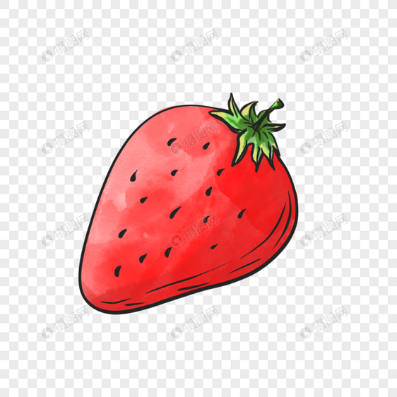 熟透了的美味草莓图片