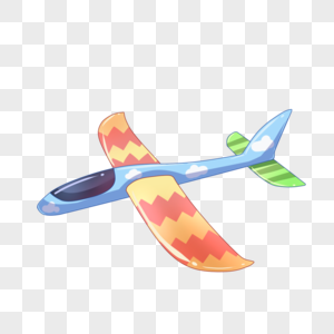 玩具飞机卡通彩色小飞机高清图片