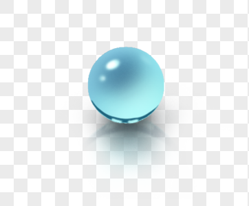 水晶球素材球体元素高清图片