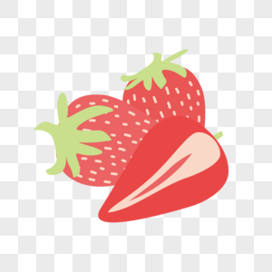 草莓免抠素材图片