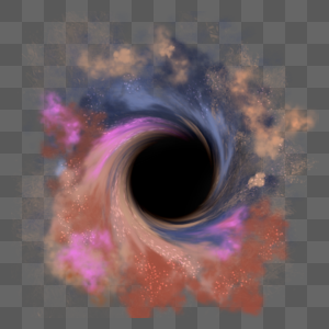 黑洞宇宙免抠素材高清图片