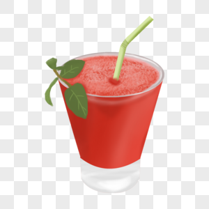 西瓜水饮品图片