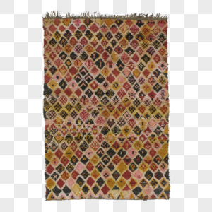 中东格子地毯图片