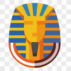 法老面具埃及木乃伊高清图片