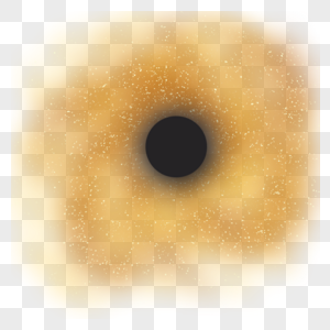 金黄色星际黑洞高清图片
