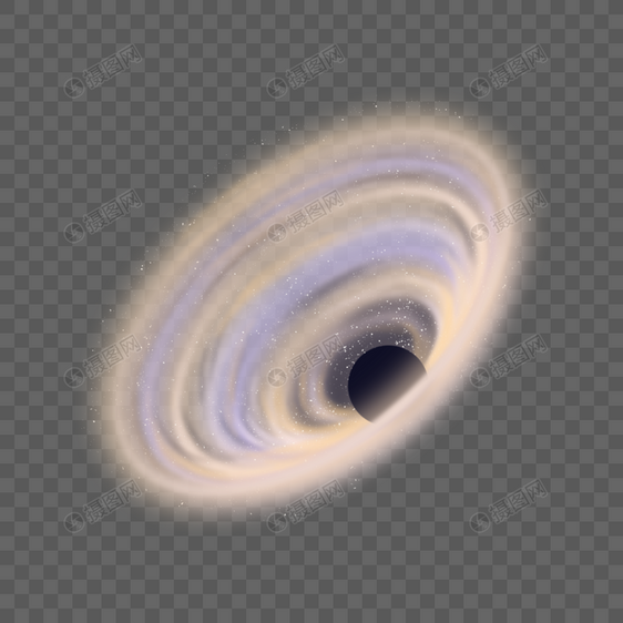 白色黑洞漩涡图片