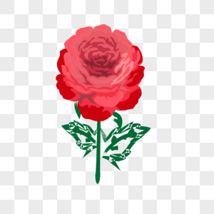 情人节玫瑰花装饰素材图案图片
