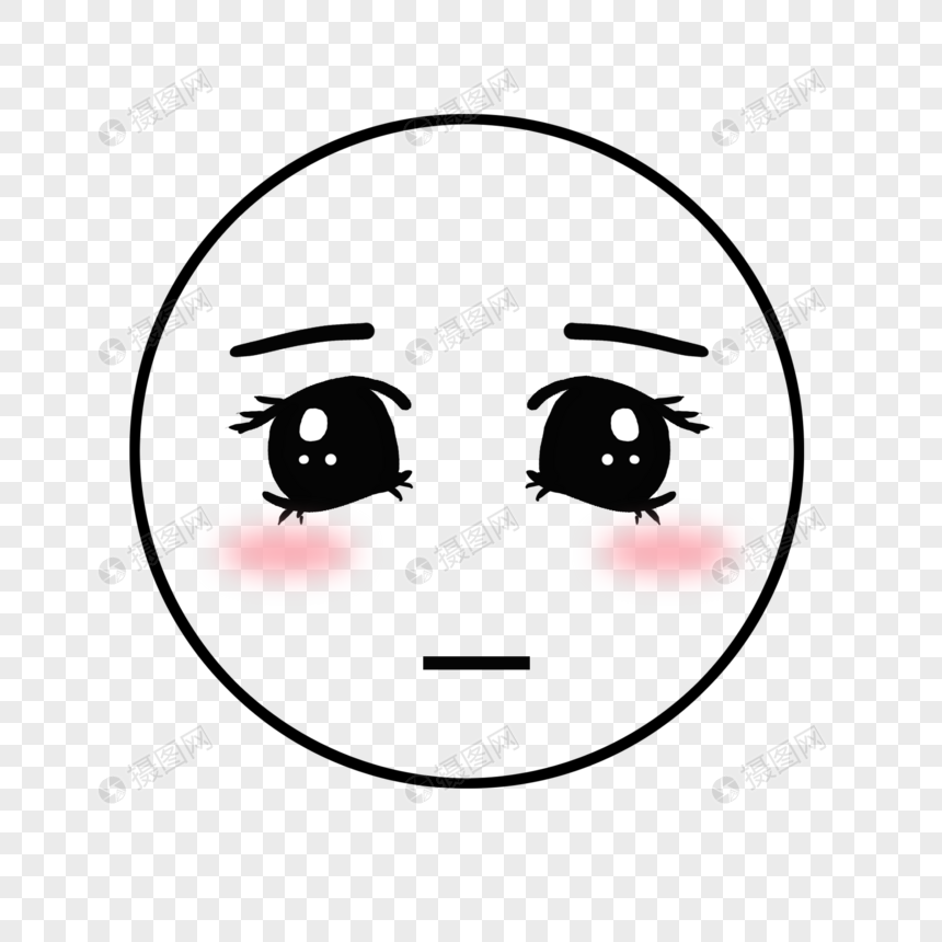 大眼睛表情