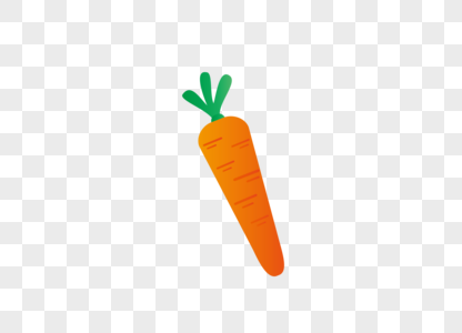 AI矢量图蔬菜果类元素胡萝卜图片