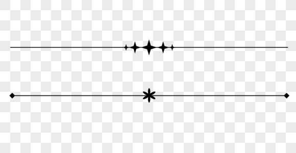 矢量分割线欧式边框分割高清图片