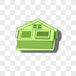 小房子积木小房子积木玩具高清图片