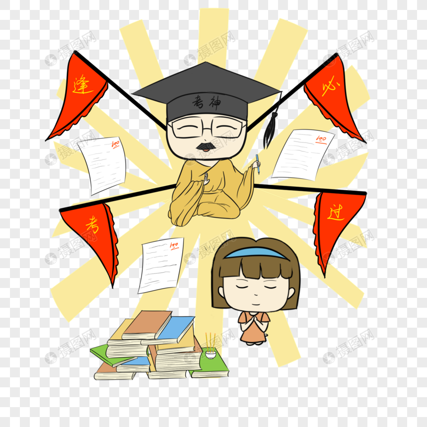 拜考神