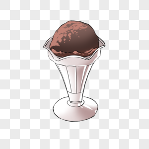 巧克力球冰饮图片