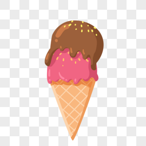 夏天清凉雪糕冰淇淋甜筒图片