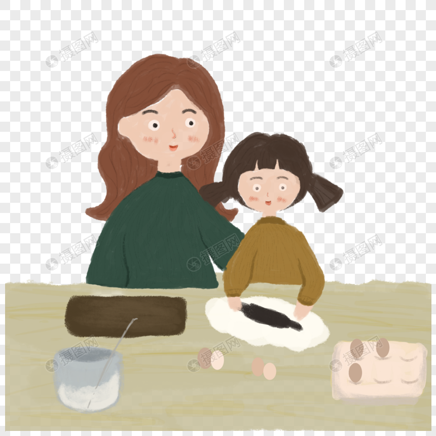 母亲和孩子