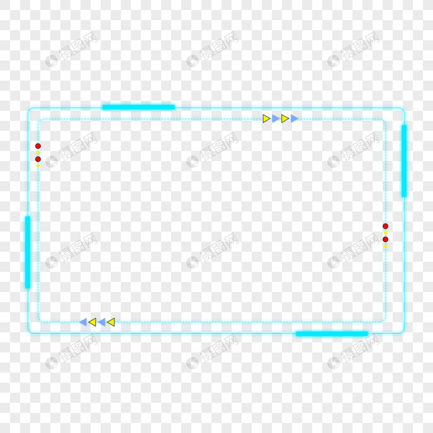 科技边框图片
