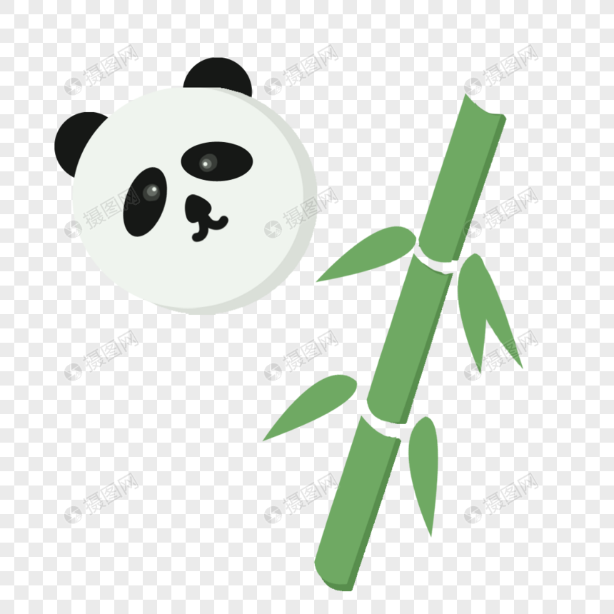 熊猫和竹子图片